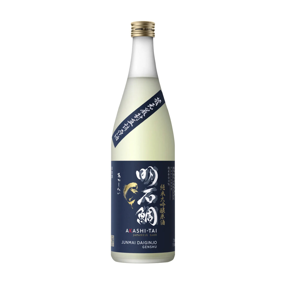 Akashi Sake Brewery-Sake-Sake-Japan--Sake Junmai Daiginjo Genshu-WINECOM