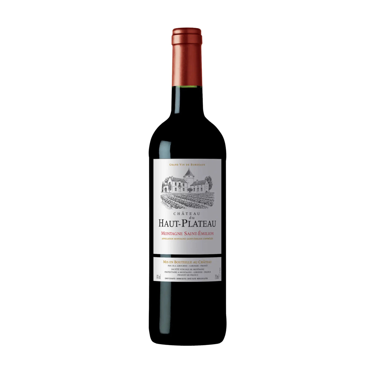 Château Du Haut Plateau-Rotwein-Cuvée-Frankreich-Bordeaux-2020 Château du Haut-Plateau-WINECOM