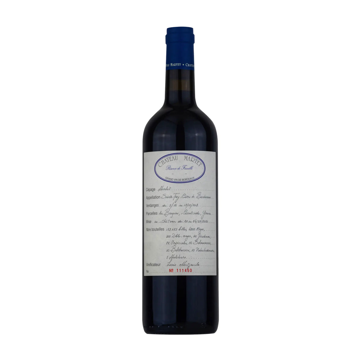 Château Martet-Rotwein-Merlot-Frankreich-Bordeaux-2020 Château Martet Réserve de la Famille Rouge-WINECOM