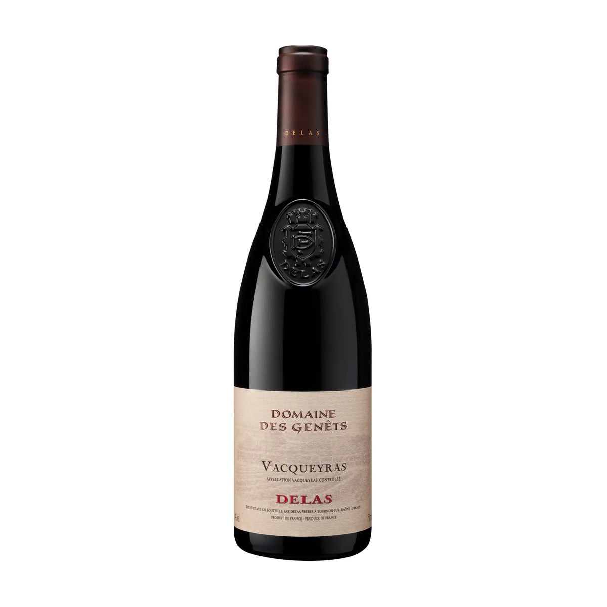 Delas Frères-Rotwein-Cuvée-Frankreich-Rhône-2021 Vacqueyras Domaine des Genêts-WINECOM