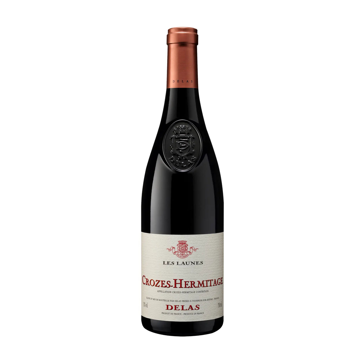 Delas Frères-Rotwein-Syrah-Frankreich-Rhône-2021 Crozes-Hermitage Les Launes-WINECOM