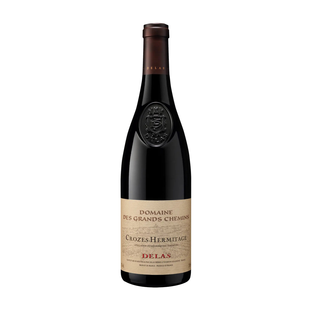 Delas Frères-Rotwein-Syrah-Frankreich-Rhône-2020 Crozes-Hermitage Domaine des Grands Chemins-WINECOM