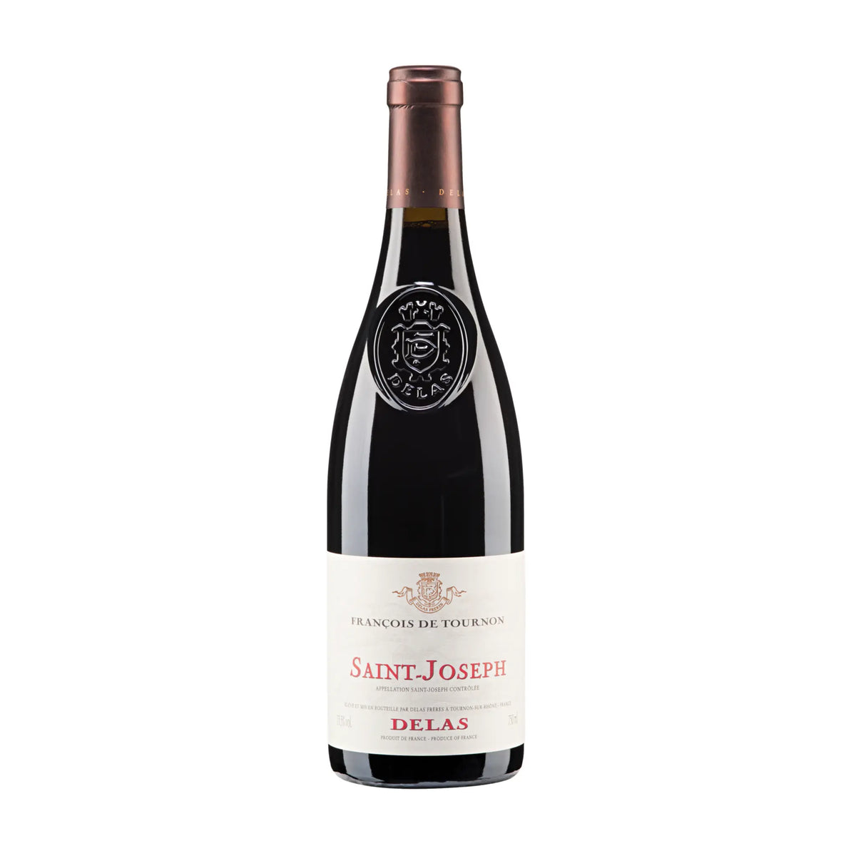 Delas Frères-Rotwein-Syrah-Frankreich-Rhône-2022 Saint-Joseph François de Tournon-WINECOM