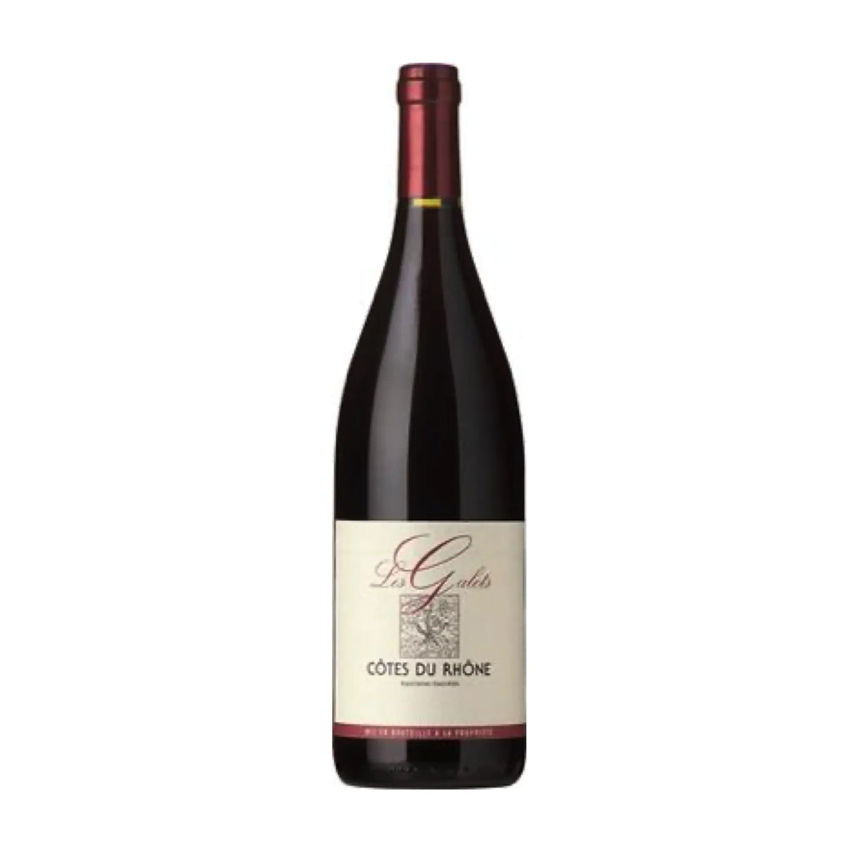 Les Galets-Rotwein-Cuvée-Frankreich-Rhône-2020 Côtes du Rhône Les Galêts-WINECOM