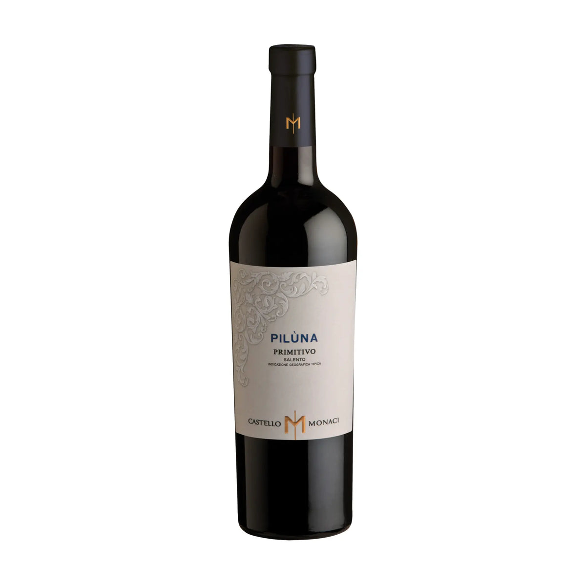 Castello Monaci-Rotwein-Primitivo-Italien-Apulien-2023 Pilùna Primitivo Salento-WINECOM