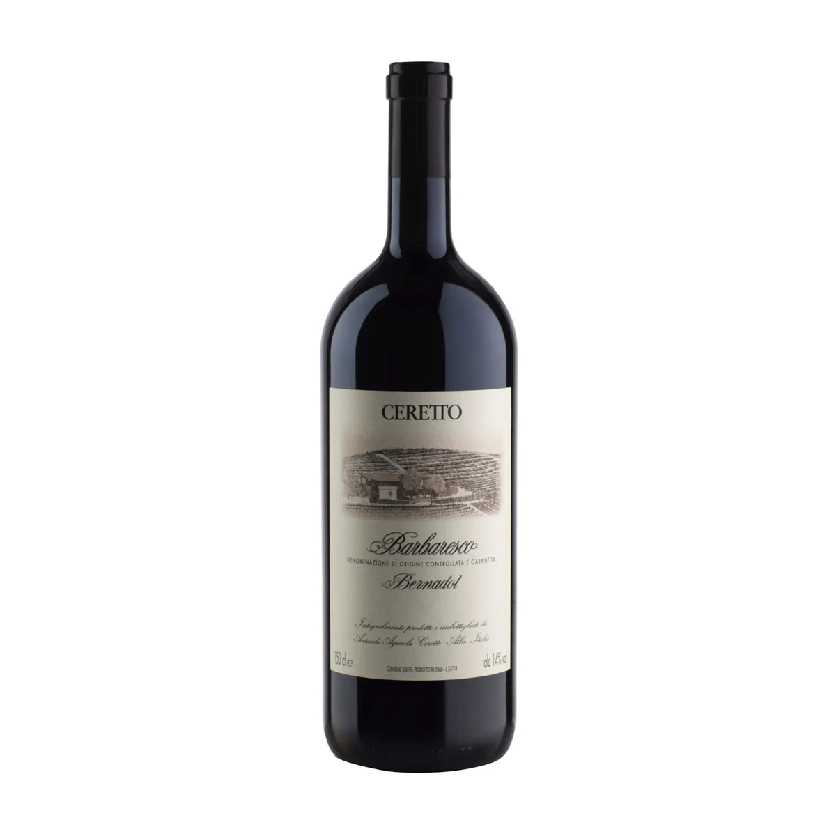 Ceretto-Rotwein-Nebbiolo-Italien-Piemont-2015 Barbaresco Bernadot 1.5l-WINECOM