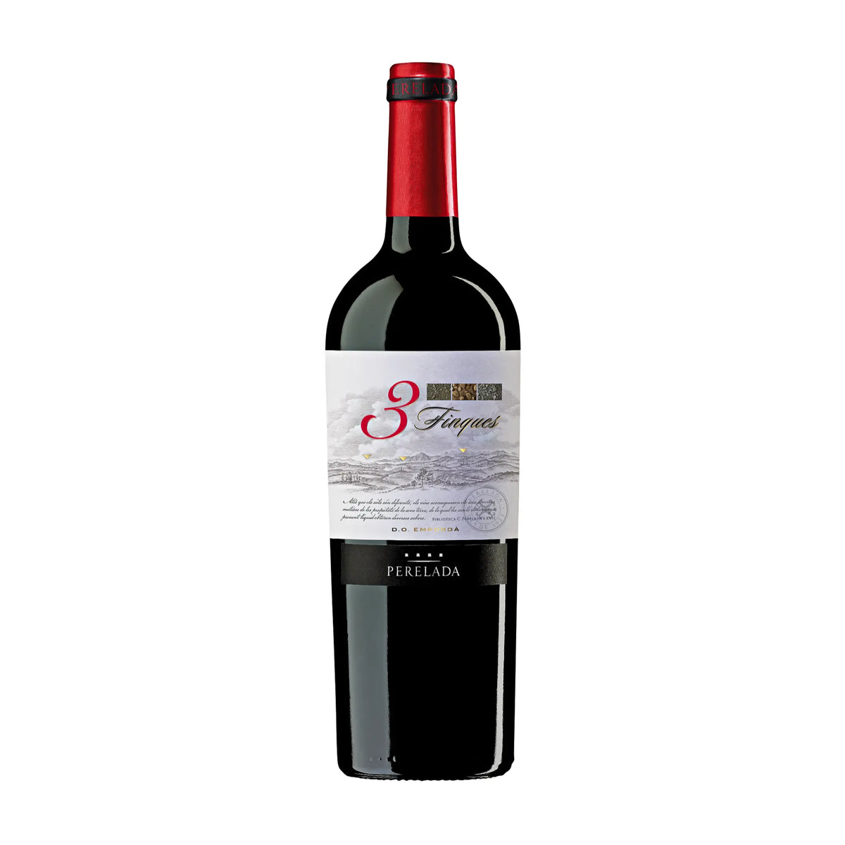 Castillo Perelada-Rotwein-Cuvée-Spanien-Katalonien-2020 Tinto Crianza 3 Finques-WINECOM