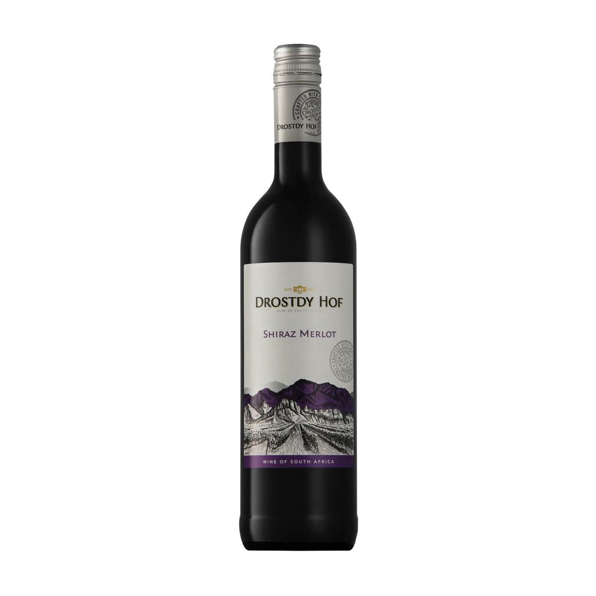 Drostdy-Hof / Drostdy Wineries-Rotwein-Cuvée-Südafrika-Tulbagh-2022 Drostdy-Hof Shiraz Merlot-WINECOM