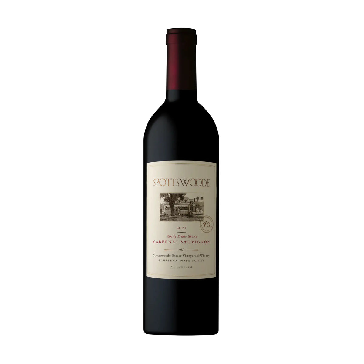 Spottswoode-Rotwein-Cuvée-USA-Kalifornien-2021 Cabernet Sauvignon-WINECOM