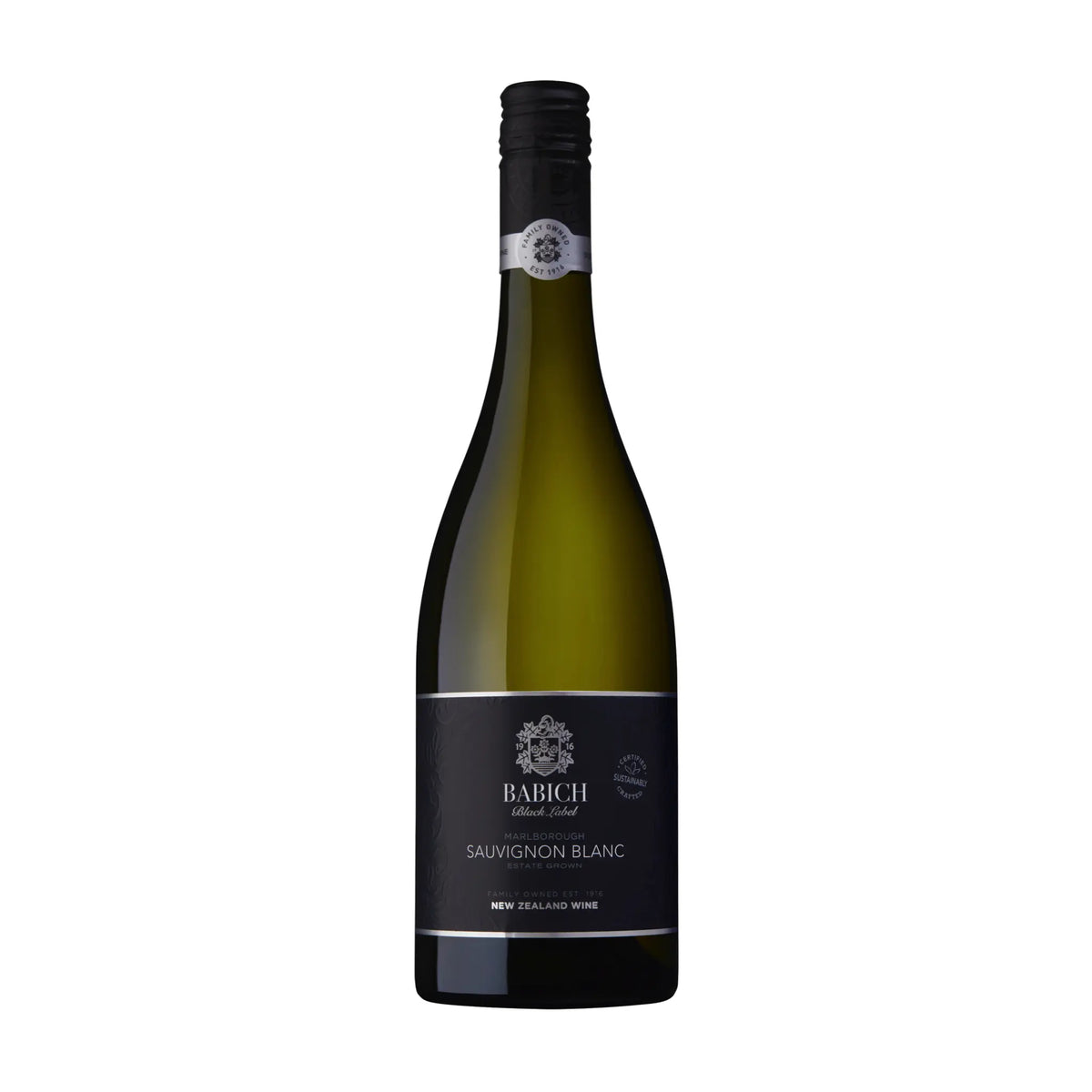 Babich Wines-Weißwein-Sauvignon Blanc-Neuseeland-Marlborough-2023 Sauvignon Blanc Black Label-WINECOM