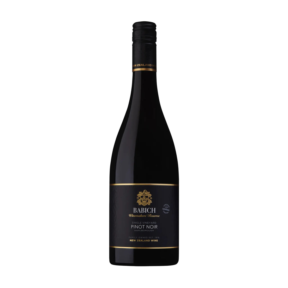 Babich Wines-Rotwein-Pinot Noir-Neuseeland-Marlborough-2020 Pinot Noir Winemakers Reserve-WINECOM