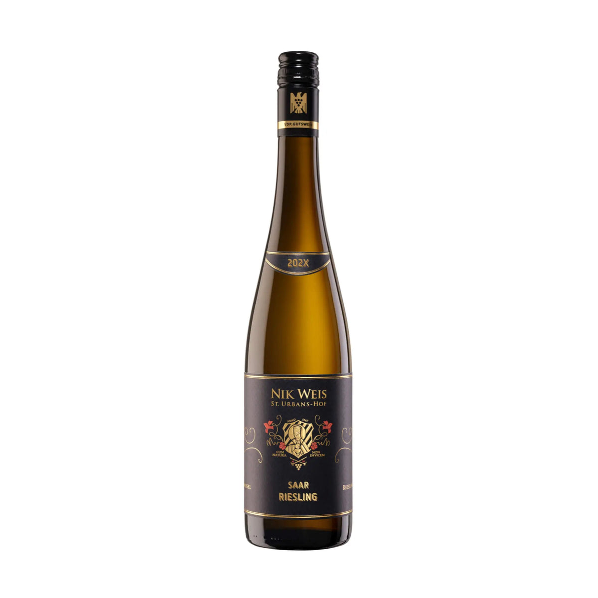 2023 Saar Riesling vom Weingut Nik Weis St. Urbans-Hof, Weißwein aus der Region Mosel, Deutschland