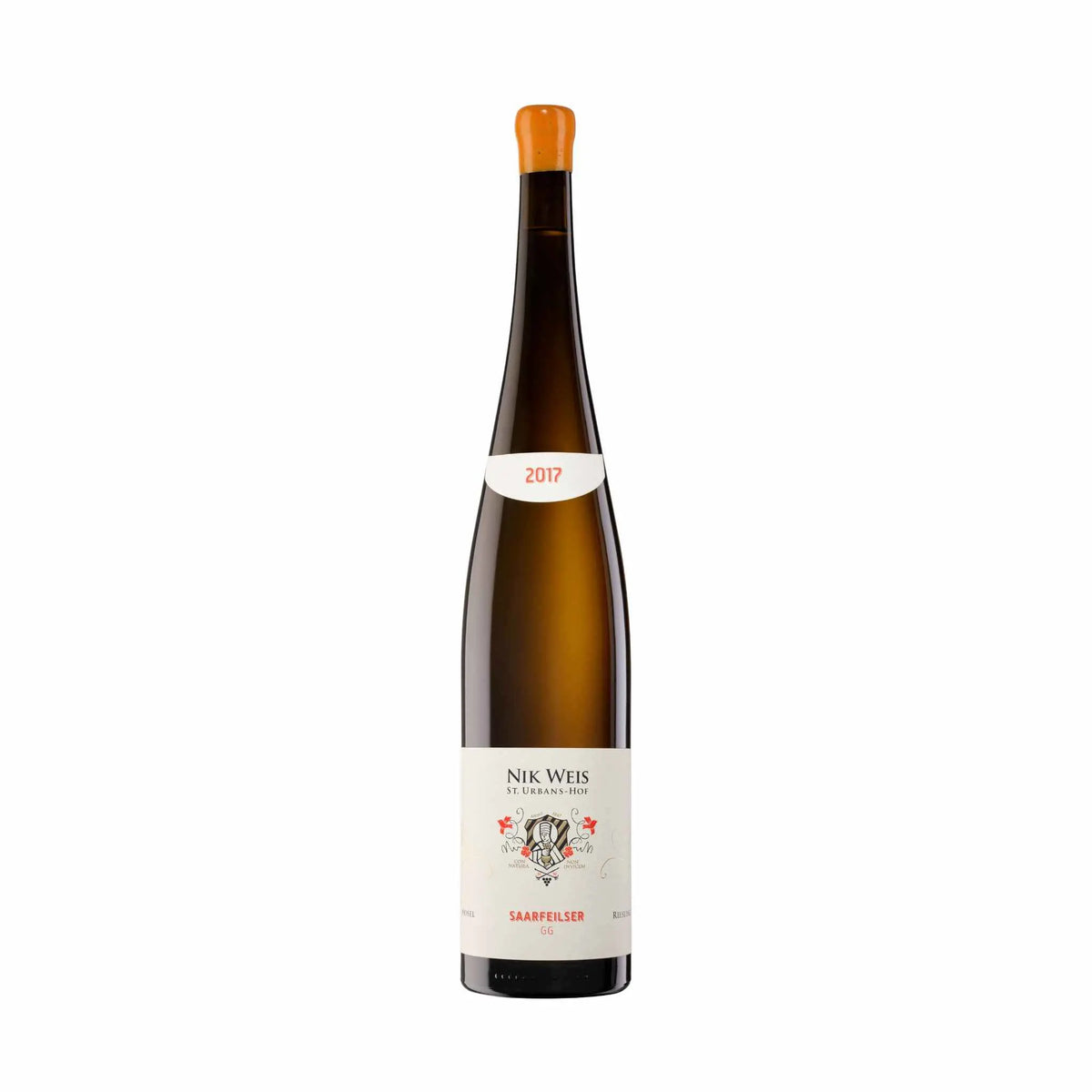 2017 Saarfeilser GG vom Weingut Nik Weis St. Urbans-Hof, Weißwein aus der Region Mosel, Deutschland