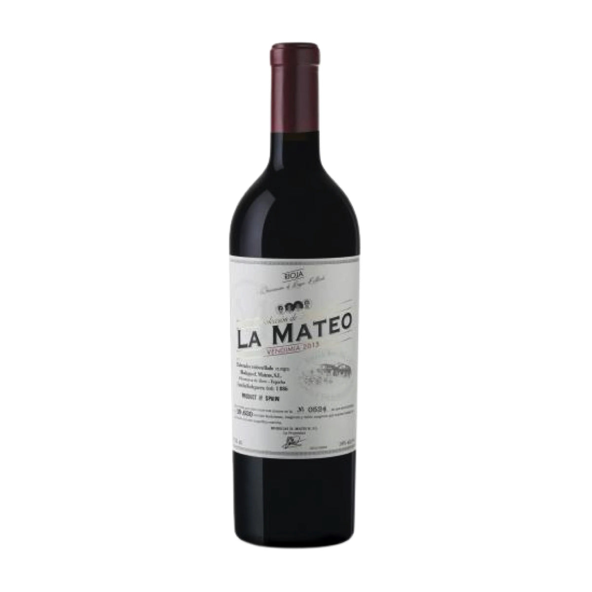 Bodegas Mateos-Rotwein-70% Tempranillo, 27% Garnacha, 3% Graciano-2020 La Mateo Vendimia CF Rioja DOCa-WINECOM