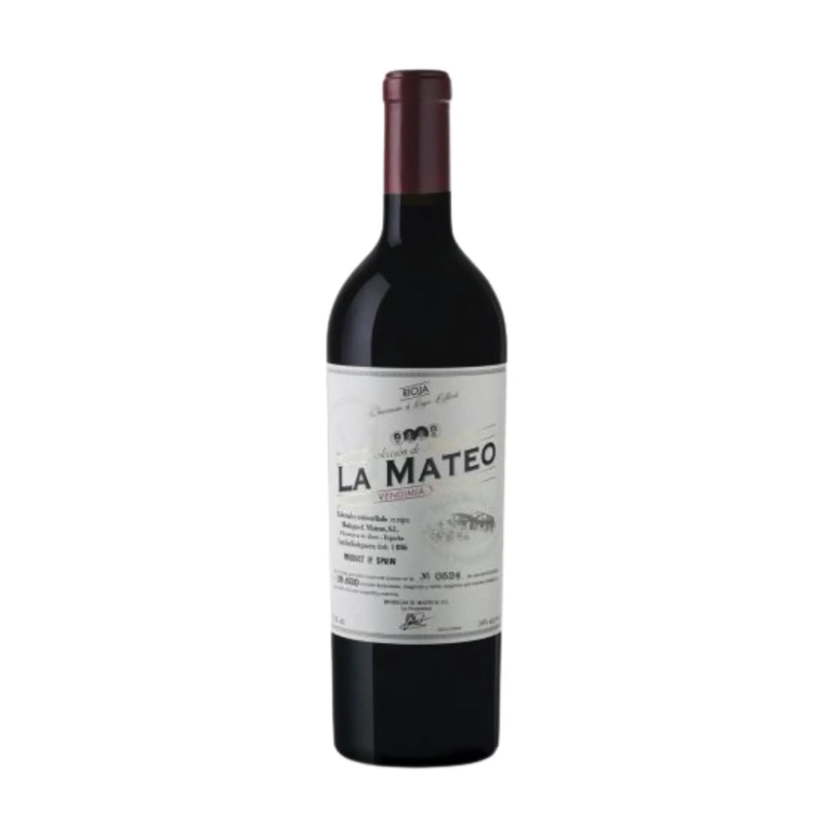 Bodegas Mateos - 2021 La Mateo Vendimia CF Rioja DOCa, Rotwein aus der Region Rioja, Spanien