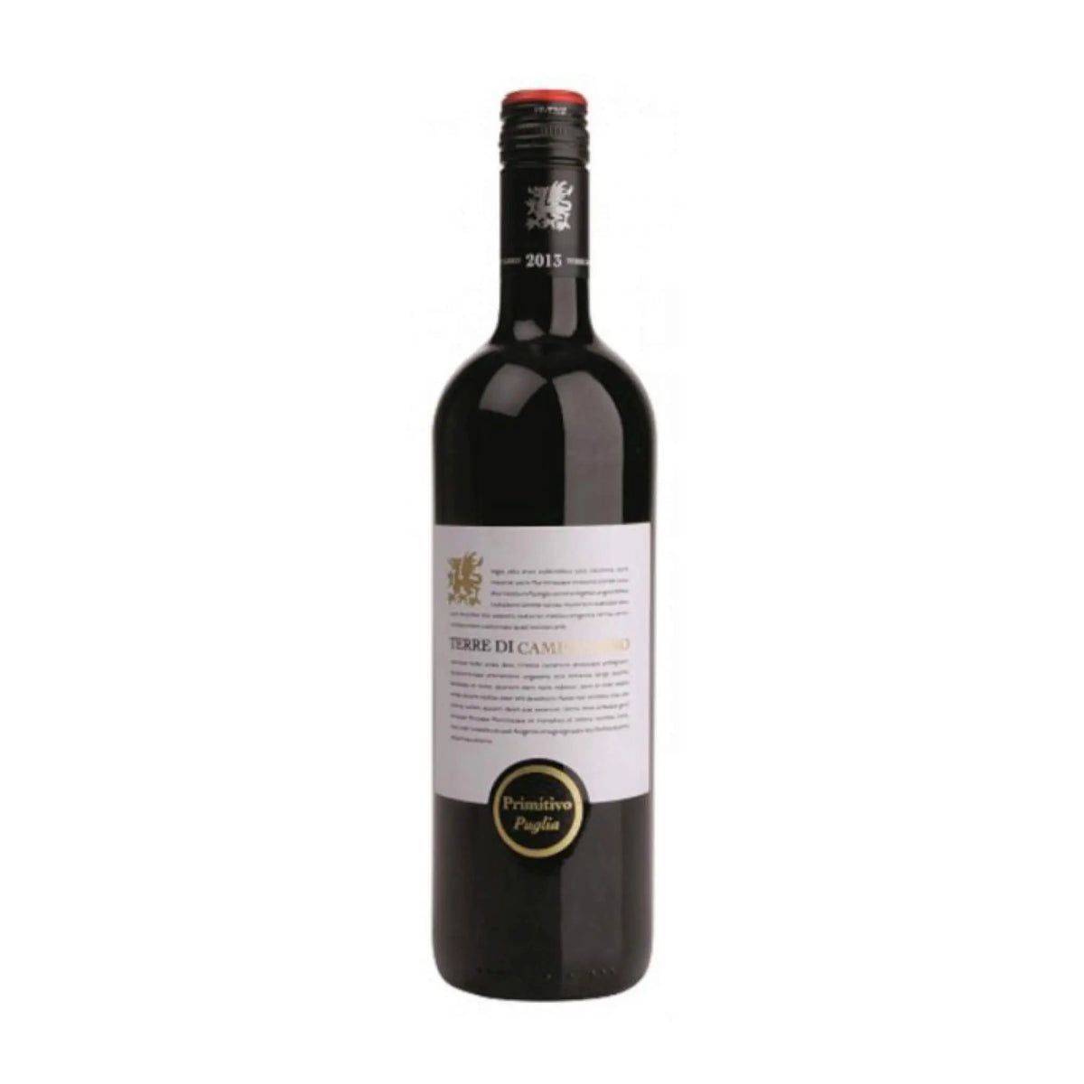 Terre di Campo Sasso - 2021 Primitivo IGT Puglia Apulien, Rotwein aus der Region Apulien, Italien