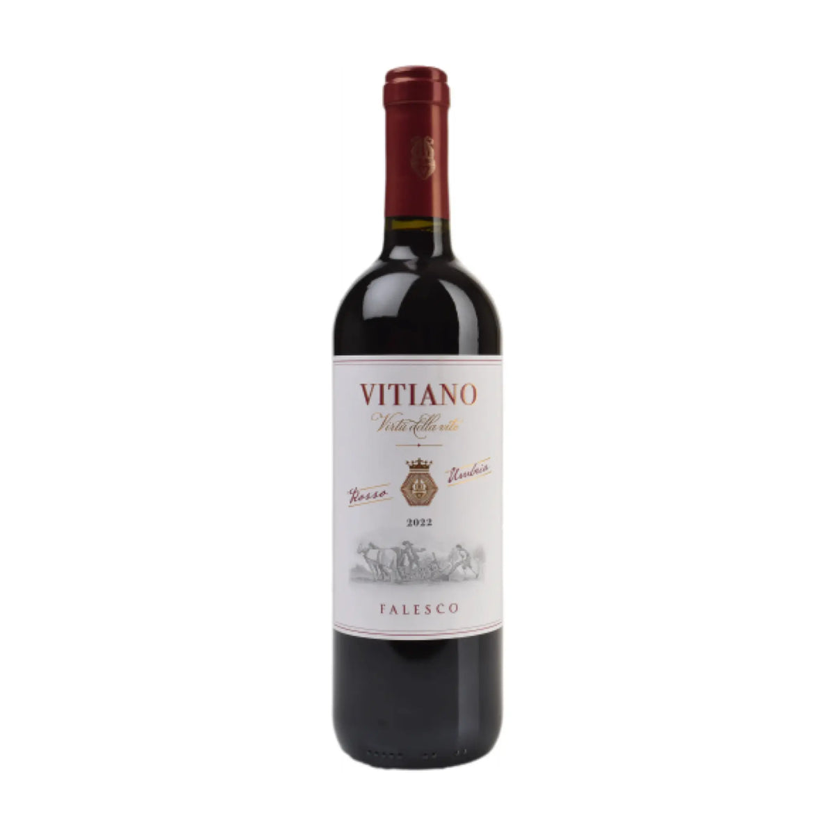 Casa Girelli - 2022 Vitiano Rosso Umbria IGT, Rotwein aus der Region Latium, Italien