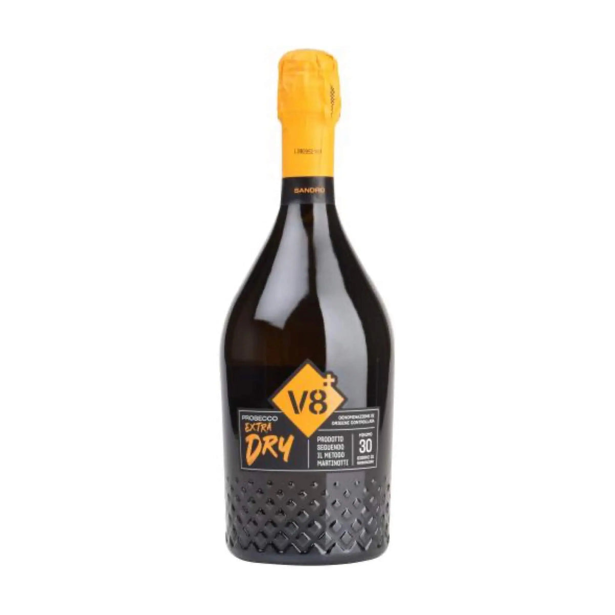 Genagricola V8 Vineyards - Sior Sandro Prosecco DOC extra dry, Schaumwein aus der Region Venetien, Italien