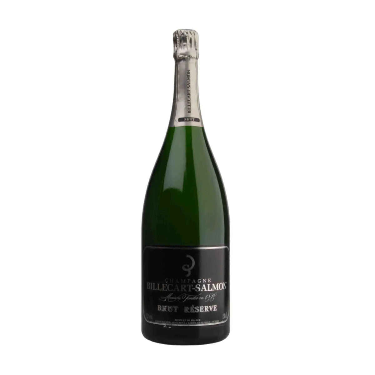 Billecart-Salmon - Brut Reserve Champagne AOC Magnum 1.5L, Schaumwein aus der Region Champagne, Frankreich