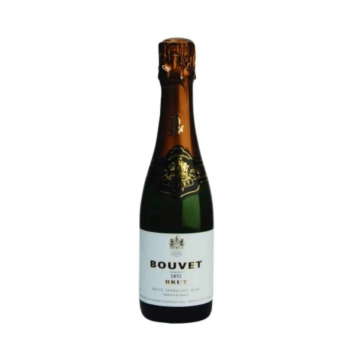 Bouvet Ladubay - Brut Blanc 1851 Methode Traditionell 0.375L, Schaumwein aus der Region Loire, Frankreich