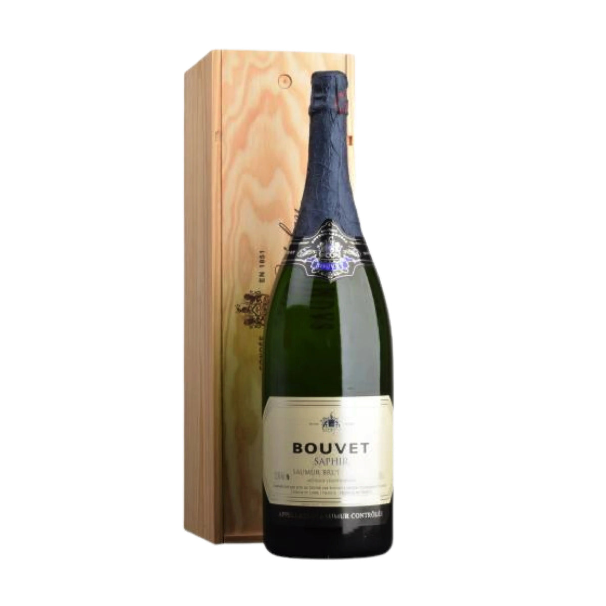 Bouvet Ladubay - Saphir Brut Saumur AOC 6.0L, Schaumwein aus der Region Loire, Frankreich