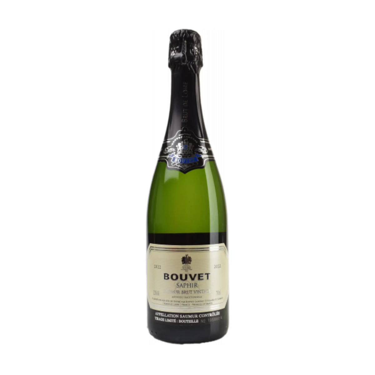 Bouvet Ladubay - 2022 Saphir Saumur AOP, Schaumwein aus der Region Champagne, Frankreich