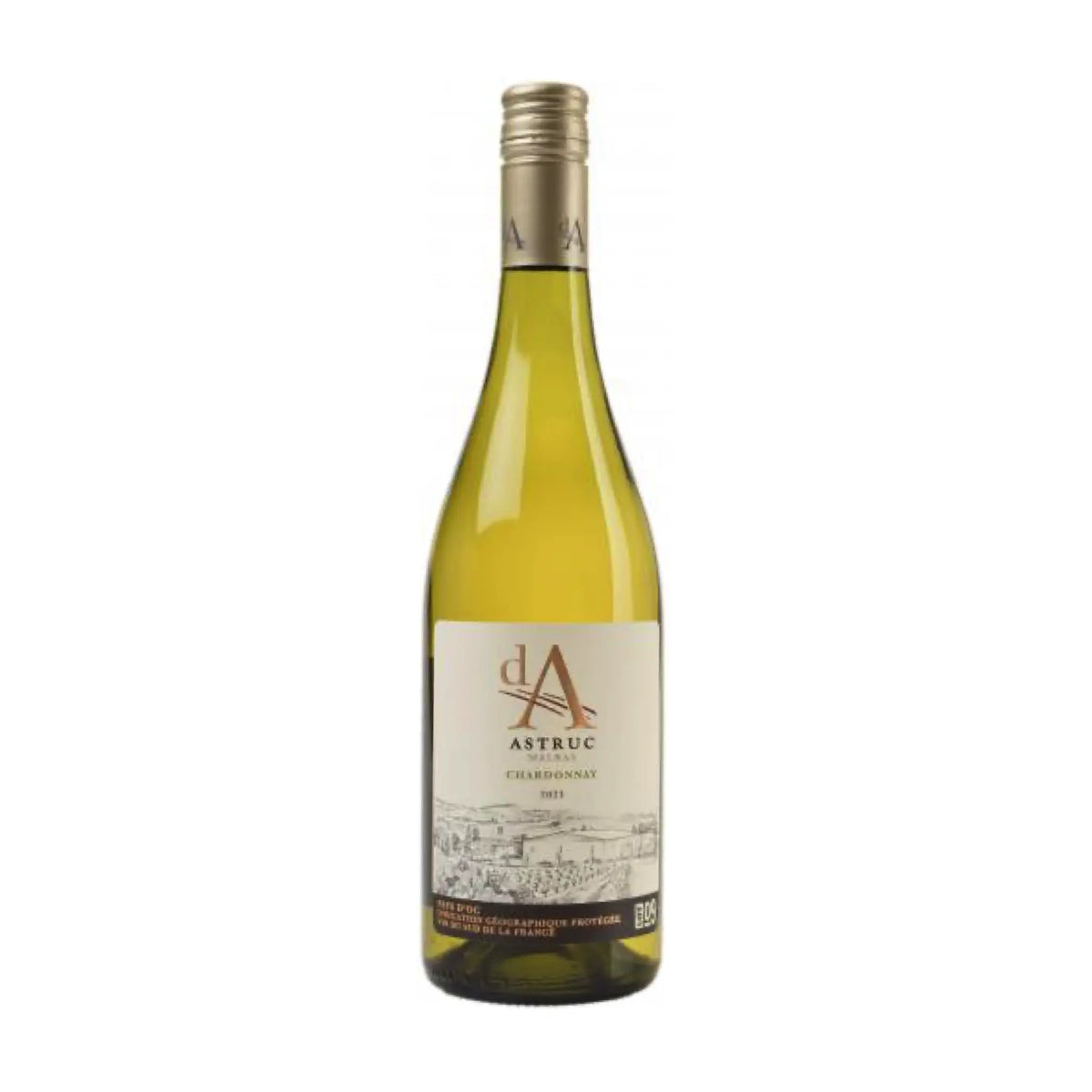 Domaine Astruc - 2023 Chardonnay Languedoc Vin de Pays d'Oc, Weißwein aus der Region Languedoc-Roussillon, Frankreich