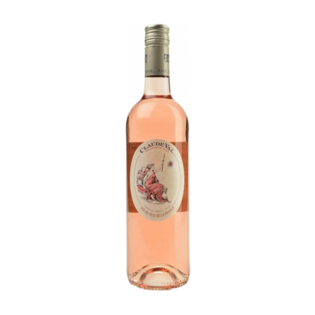 Claude Val - 2023 Rosé Languedoc Vin de Pays d'Oc, Rosé aus der Region Languedoc-Roussillon, Frankreich