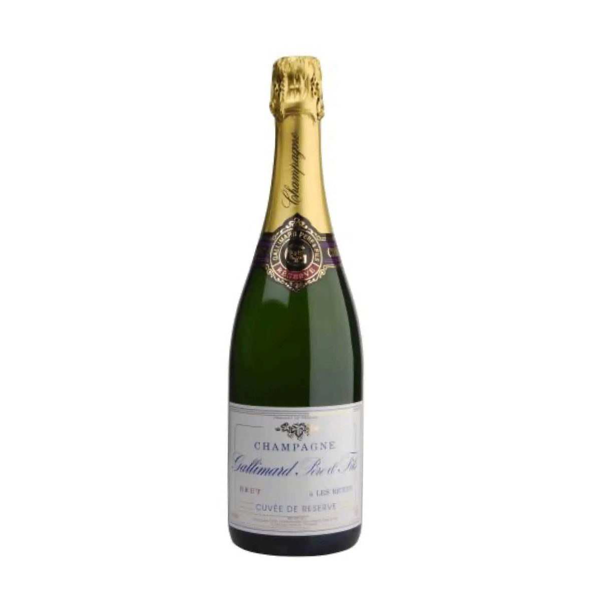 Champagne Gallimard - Reserve Blanc de Noir Brut Champagne AOC, Schaumwein aus der Region Champagne, Frankreich