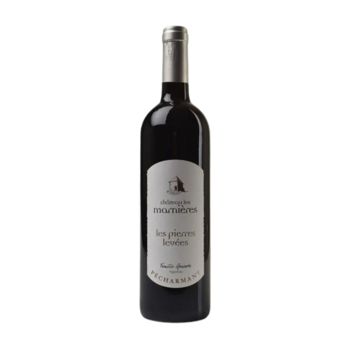 Chateau Les Marnieres - 2019 Péchamrant Côtes de Bergerac Rouge AOC, Rotwein aus der Region Sud-Ouest, Frankreich