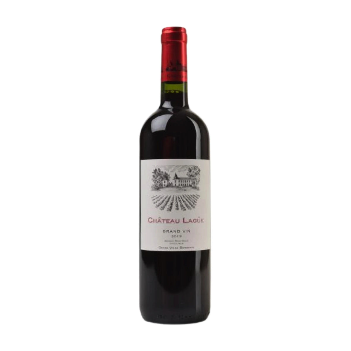 Chateau Lagüe - 2019 Lagüe Fronsac AOC, Rotwein aus der Region Bordeaux, Frankreich