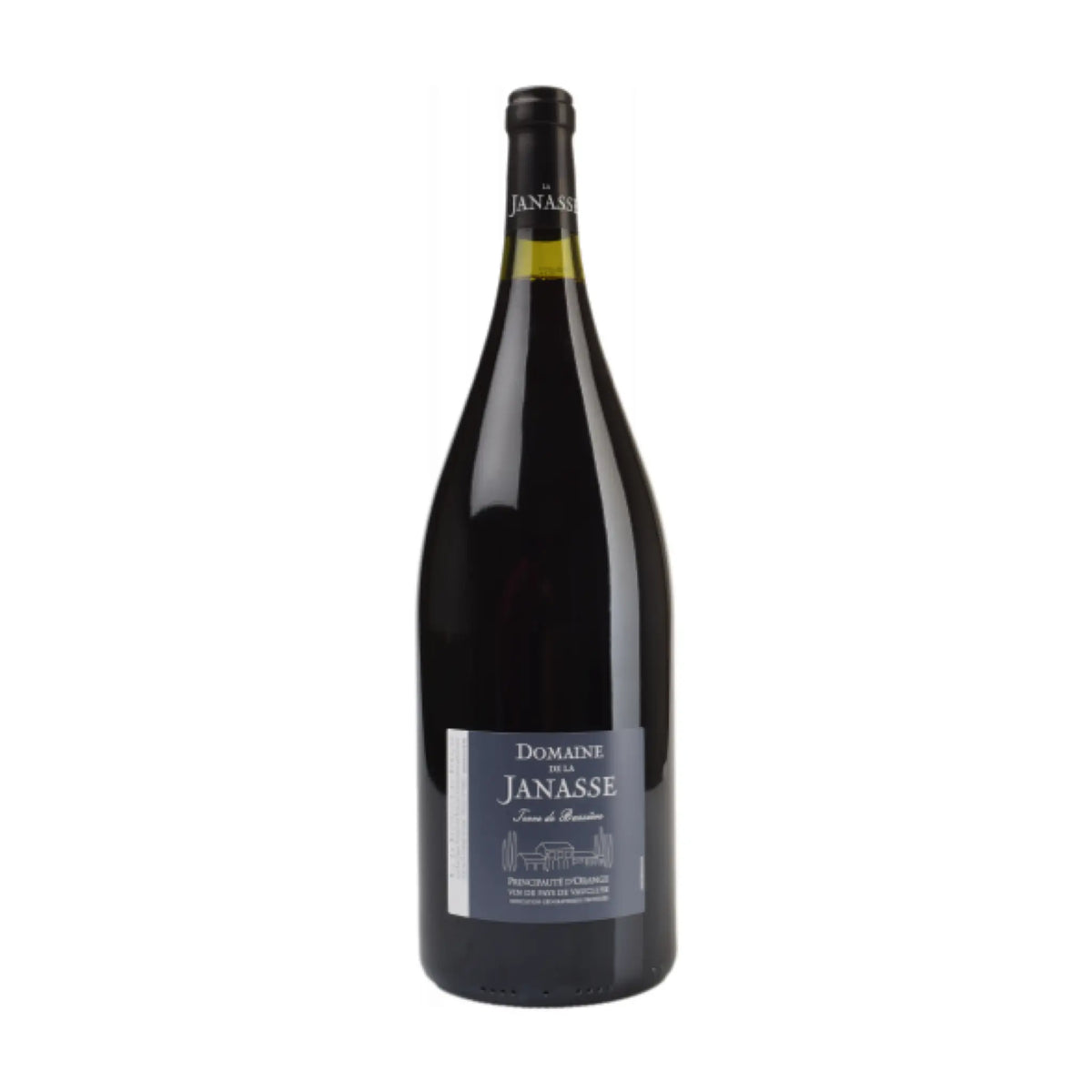 Domaine de la Janasse-Rotwein-Merlot, Syrah, Grenache-2022 Terre de Bussiere Rhone VdP 1.5L-WINECOM