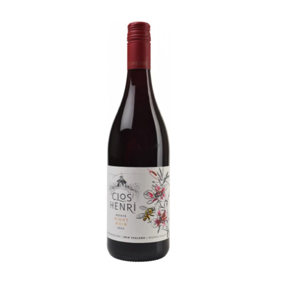 Clos Henri - 2022 Estate N.Z. Pinot Noir Marlborough, Rotwein aus der Region Marlborough, Neuseeland