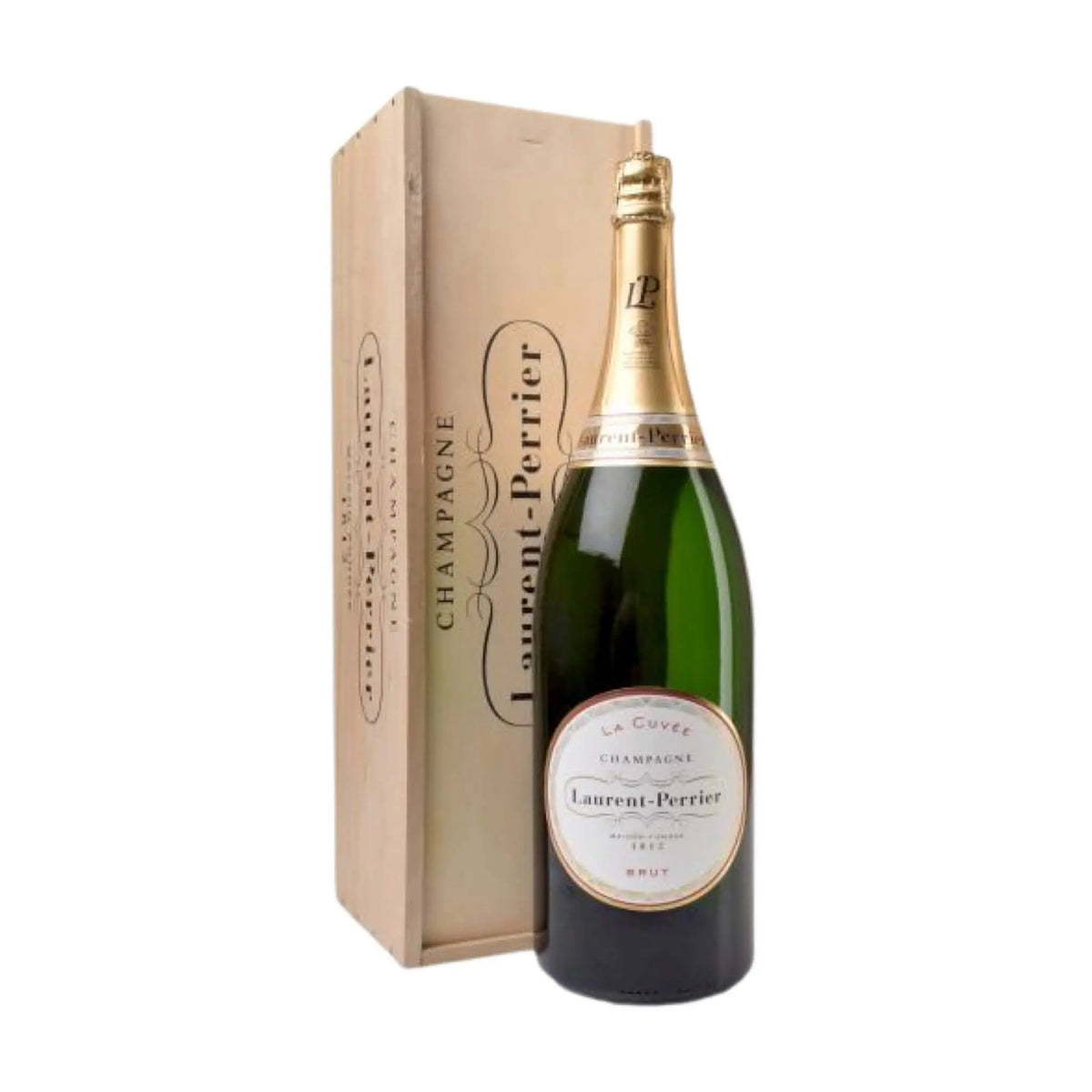 Champagne Laurent-Perrier - Brut Magnum Champagne AOC DMG 3.0L, Schaumwein aus der Region Champagne, Frankreich