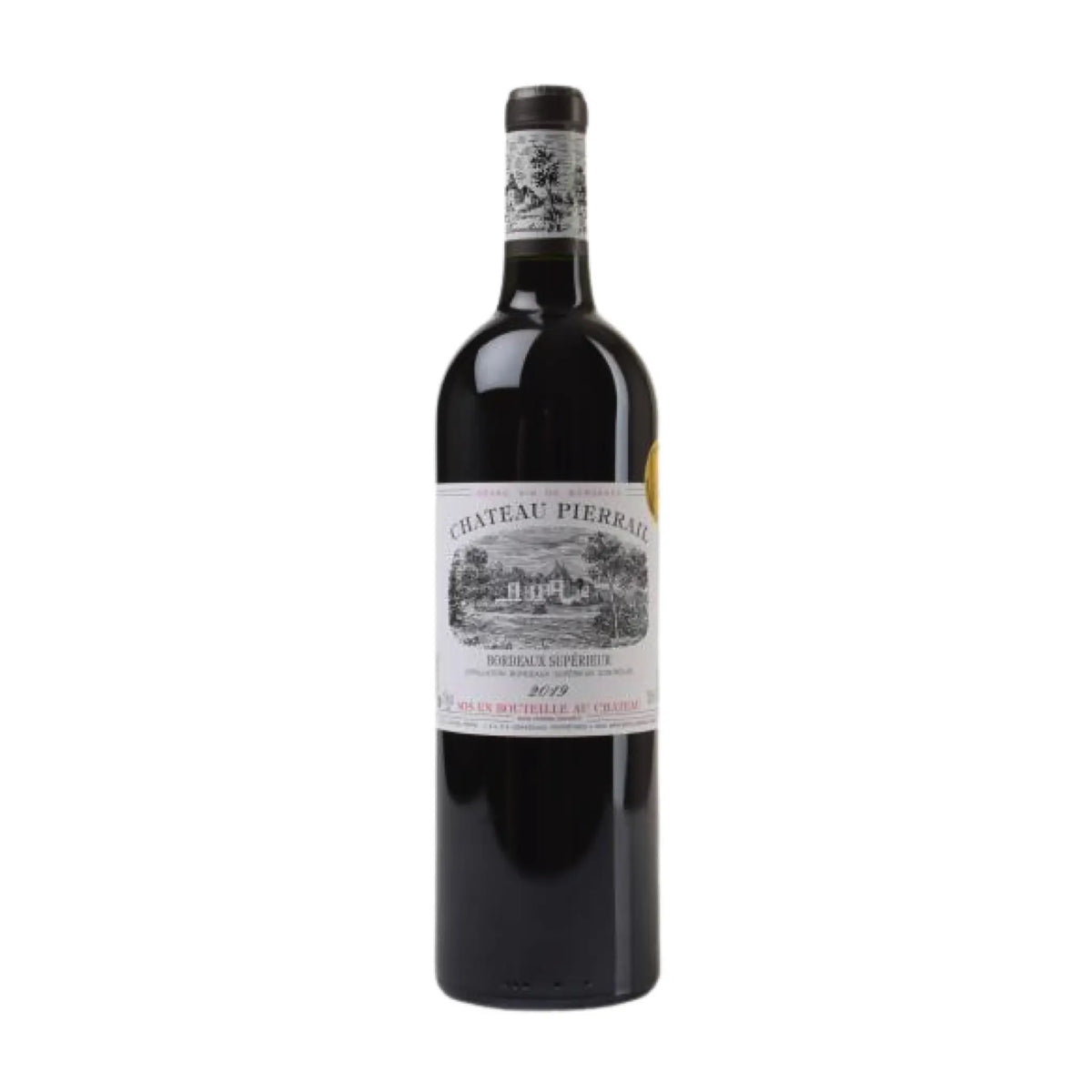 Château Pierrail-Rotwein-Merlot, Cabernet Sauvignon, Malbec-2019 Cuvée Bordeaux Supérieur AOP-WINECOM