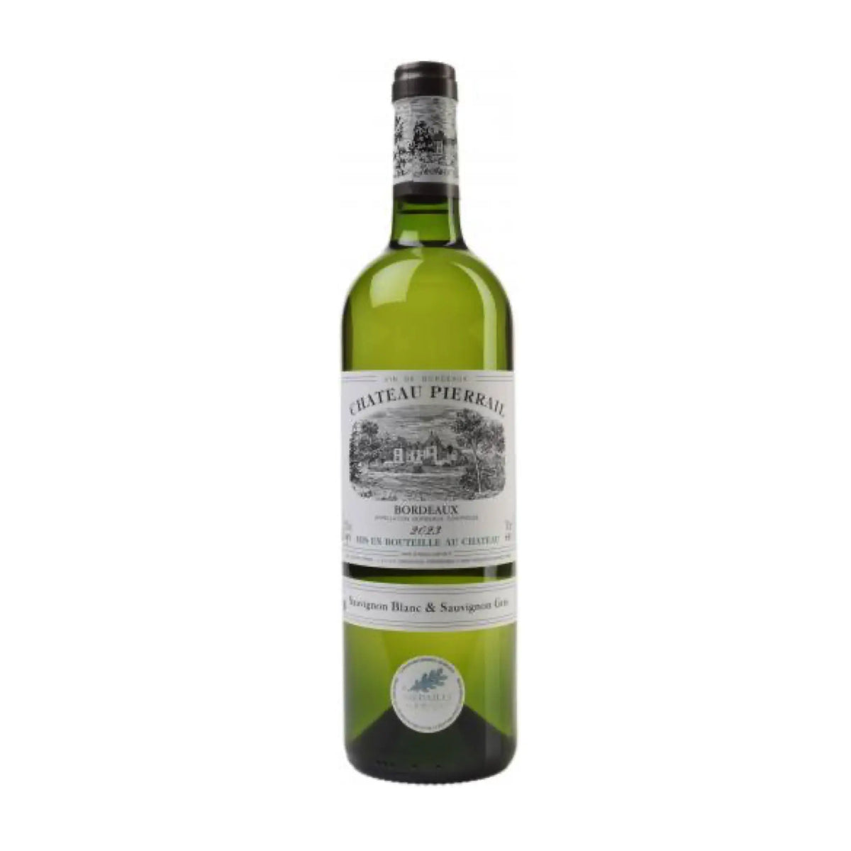 Château Pierrail - 2023 Blanc Bordeaux AOC, Weißwein aus der Region Bordeaux, Frankreich