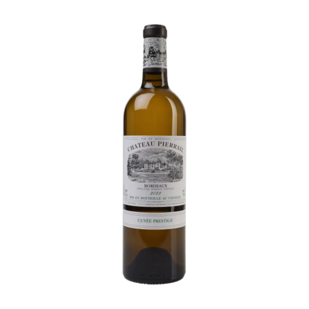 Château Pierrail-Weißwein-Semillon, Sauvignon Blanc, Sauvignon Gris-2022 Cuvée Prestige Fûts de Chêne Blanc AOC-WINECOM