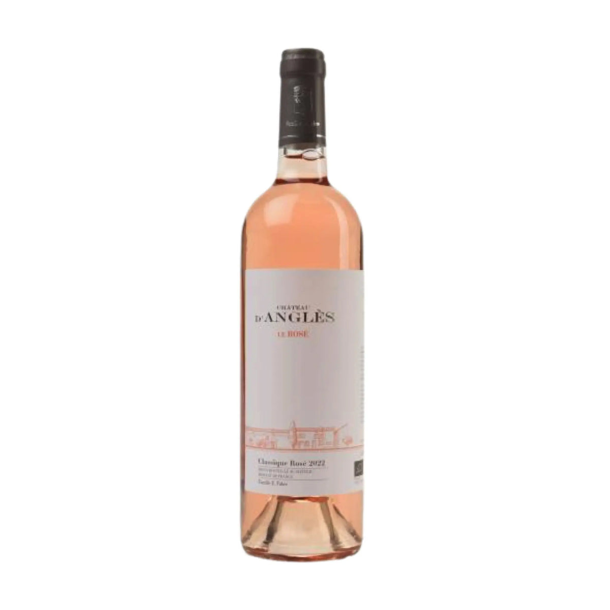 Château d'Anglès-Rosé-Mourvèdre, Cinsault, Syrah-2022 Classique Rosé La Clape-WINECOM