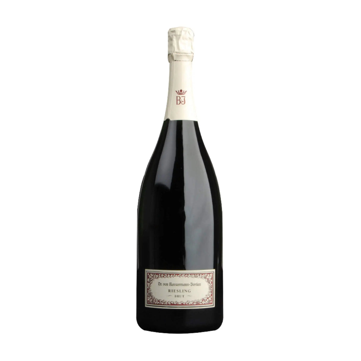 Weingut Bassermann-Jordan - Riesling Sekt Brut Pfalz Magnum 1.5L, Schaumwein aus der Region Pfalz, Deutschland