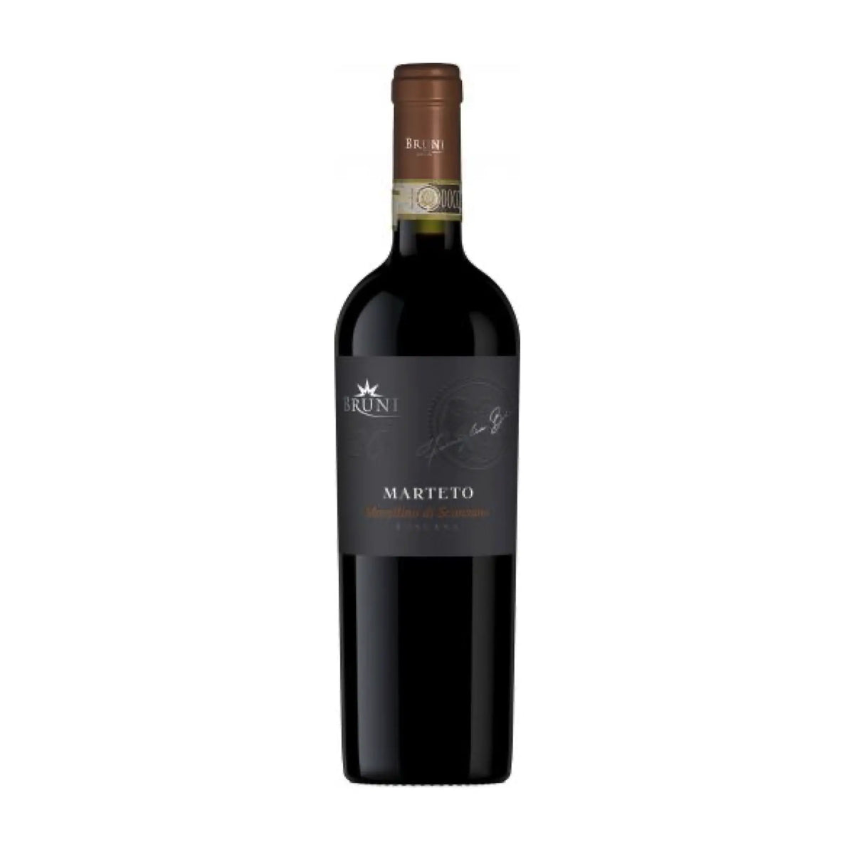 Az. Agr. Bruni-Rotwein-Sangiovese, Syrah, Alicante-2022 Marteto Morellino di Scansano Toscana DOCG-WINECOM