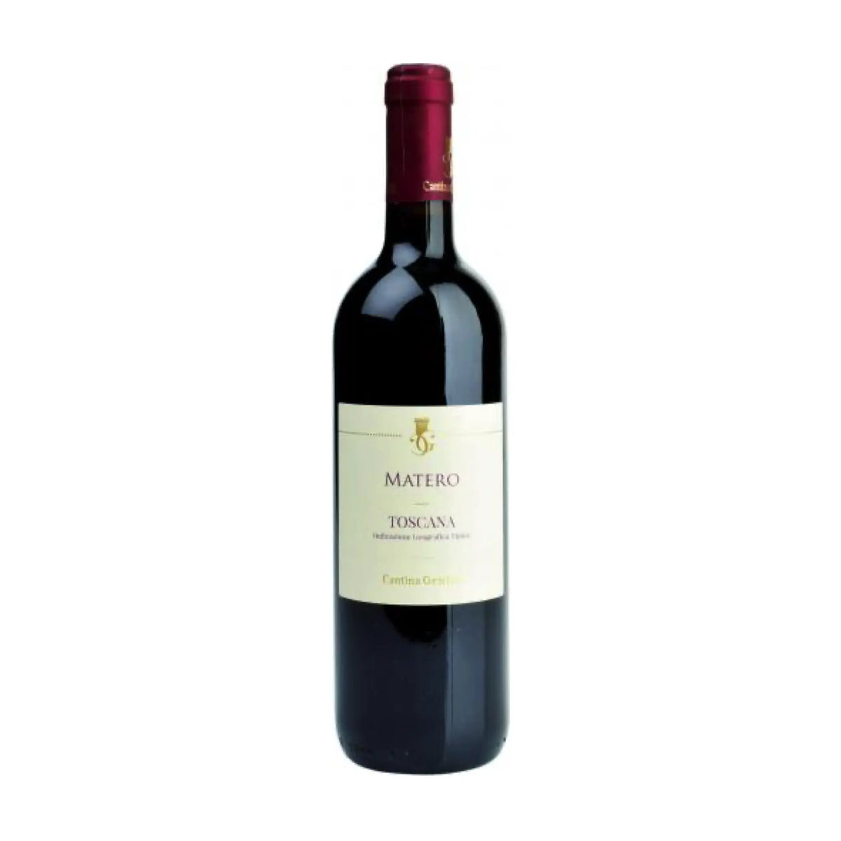 Cantina Carlo Gentili-Rotwein-60% Sangiovese, 30% Merlot, 10% Cabernet Sauvignon-2023 Matero Rosso di Toscana IGT Toscana-WINECOM