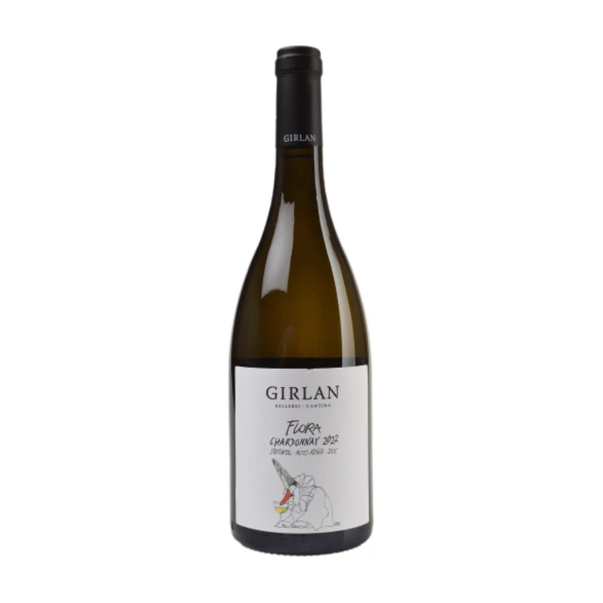 Kellerei Girlan - 2022 Chardonnay Flora Südtirol DOC, Weißwein aus der Region Suedtirol, Italien