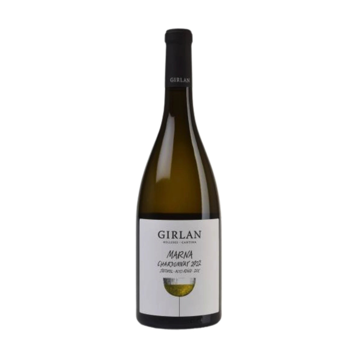 Kellerei Girlan - 2022 Chardonnay Marna Südtirol DOC, Weißwein aus der Region Suedtirol, Italien