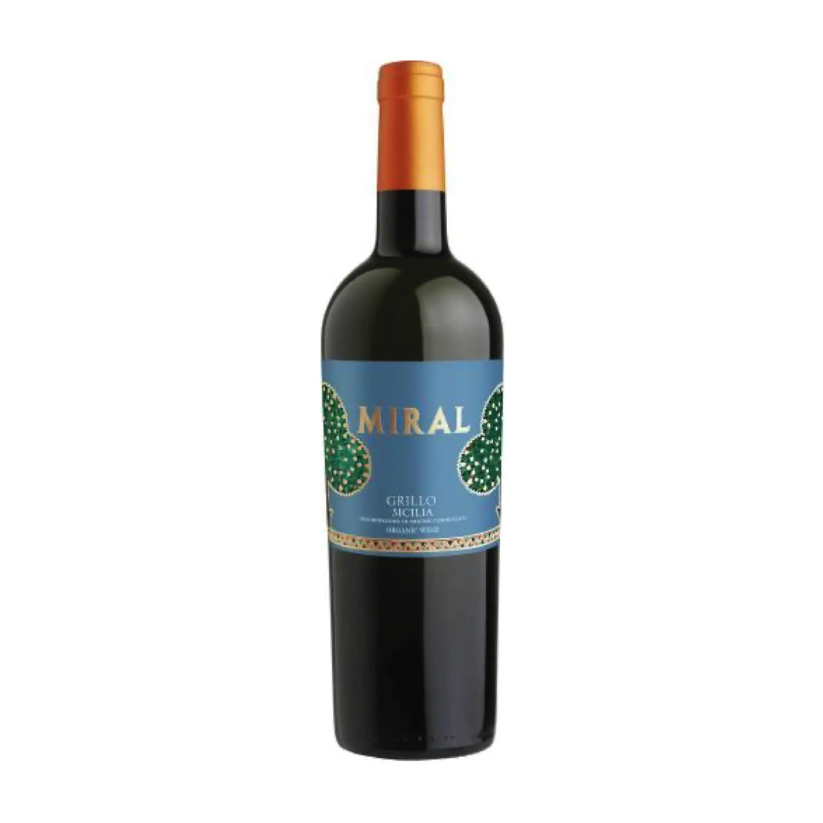 Ronco del Gelso - 2023 Miral Grillo organic Sicilia, Weißwein aus der Region Sizilien, Italien