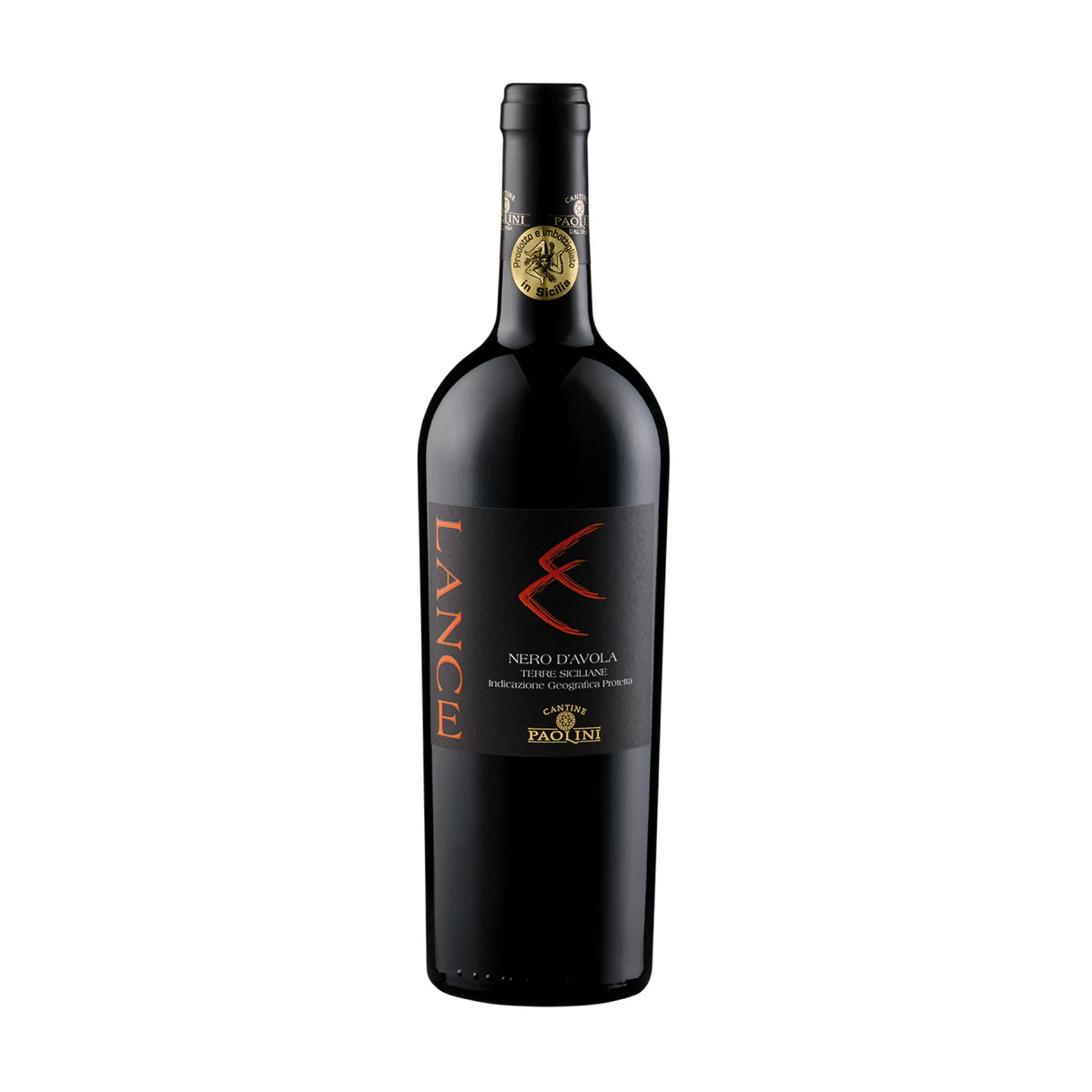 Paolini-Rotwein-Nero d'Avola-Italien-Sizilien-2023 Lance Nero d'Avola Sicilia DOC-WINECOM