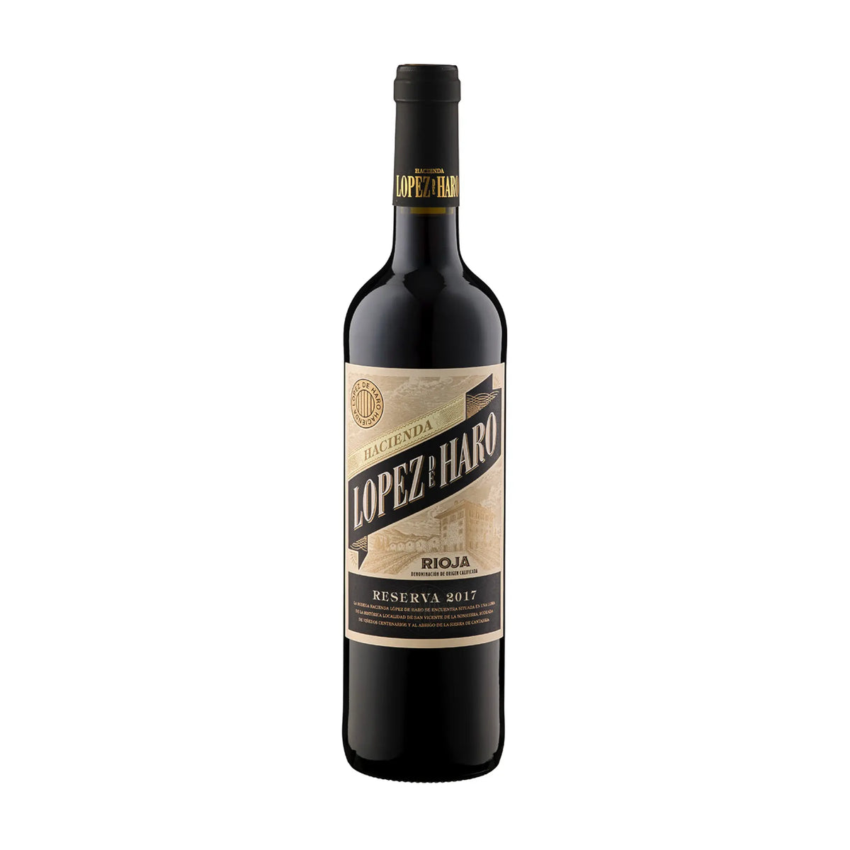 López de Haro-Rotwein-Cuvée-Spanien-Rioja-2019 Hacienda López de Haro Reserva DOCa-WINECOM