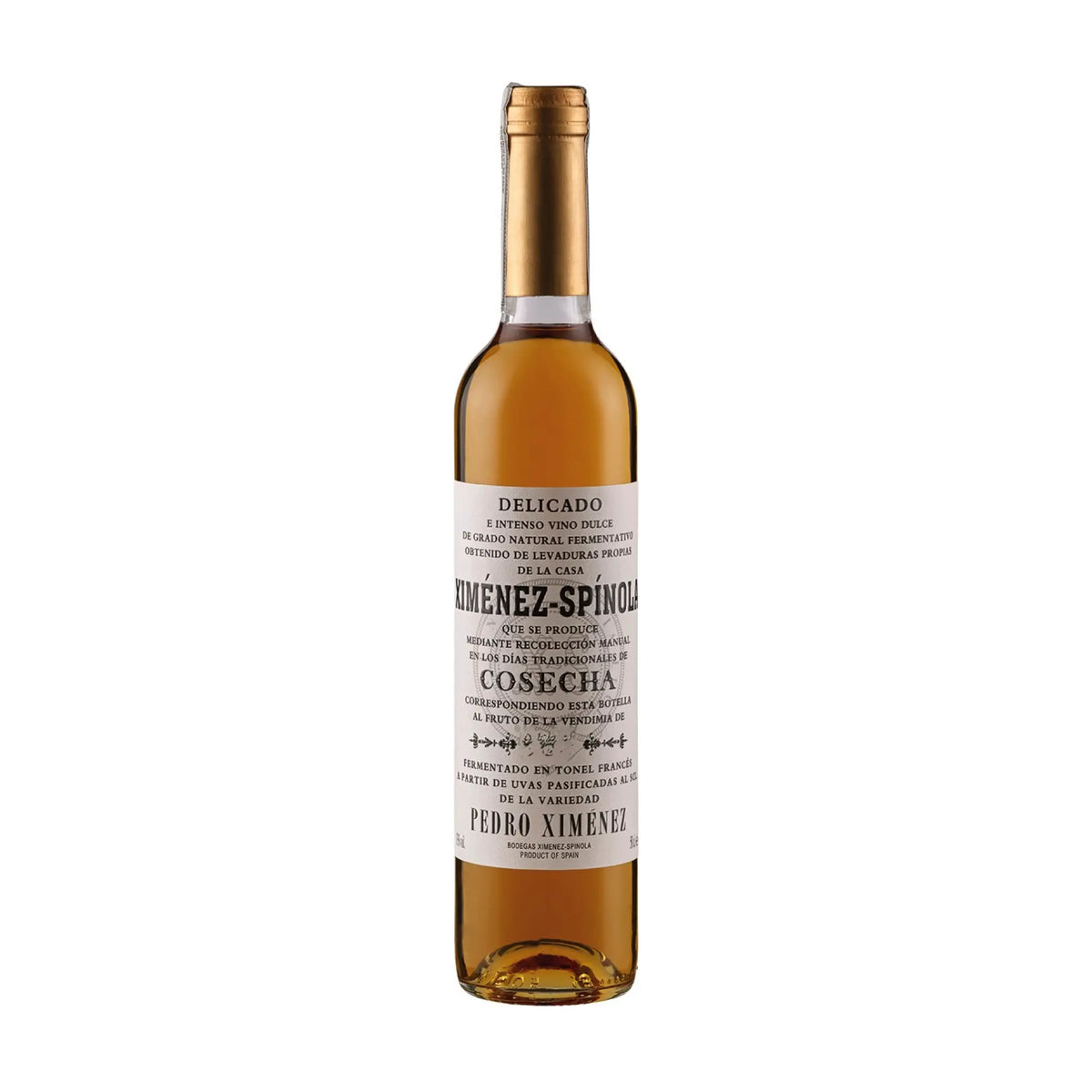 Ximénez-Spinola-Weißwein-Pedro Ximénez-Spanien-Jerez-Xérèz-Sherry-Cosecha 0.50L-WINECOM