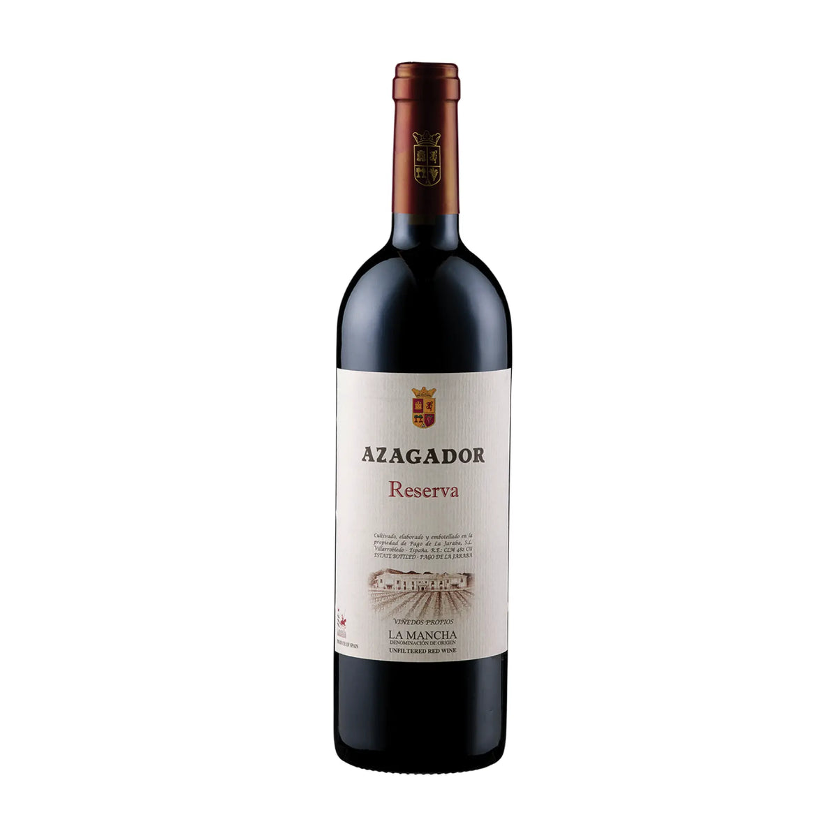 Pago de la Jaraba-Rotwein-Cuvée-Spanien-Kastilien-La Mancha-2017 Azagador Reserva DO-WINECOM