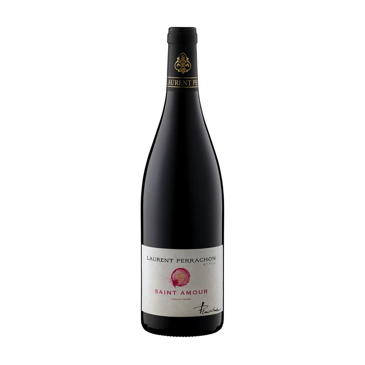 Domains Laurent Perrachon et Fils-Rotwein-Gamay-Frankreich-Burgund-2023 Saint-Amour Vieilles Vignes-WINECOM