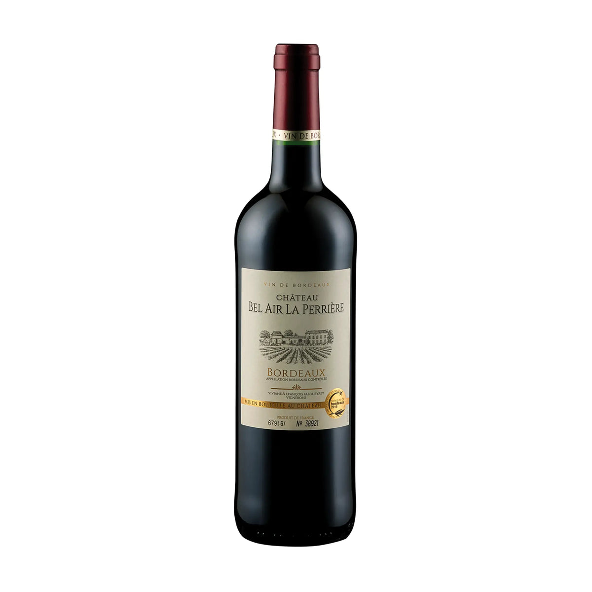 Château Bel Air La Perriere-Rotwein-Merlot-Frankreich-Bordeaux-2022 Château Bel Air La Perrière AOC Bordeaux-WINECOM